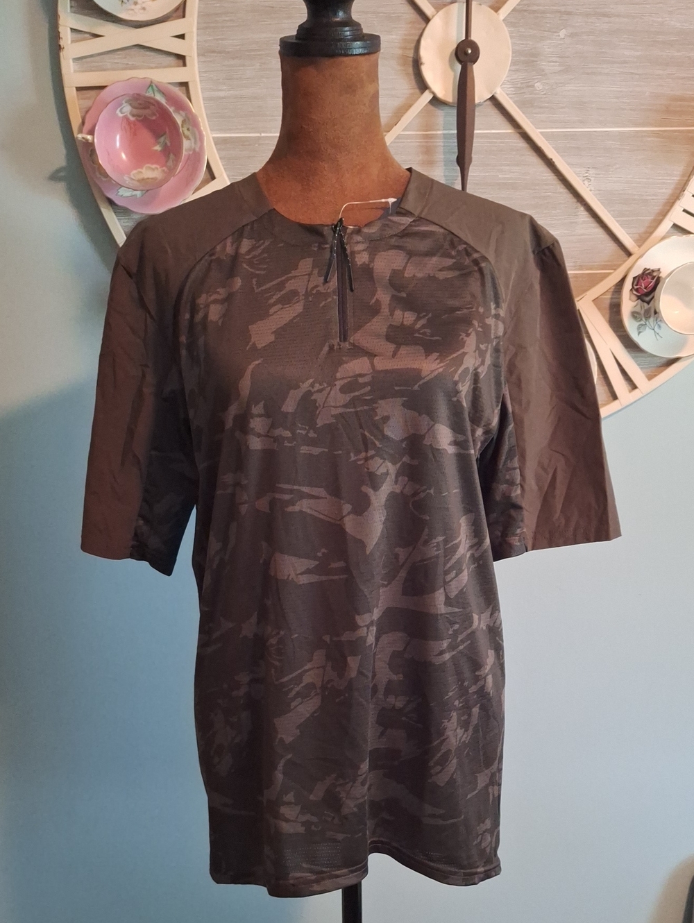 Men's Camo Biking Top